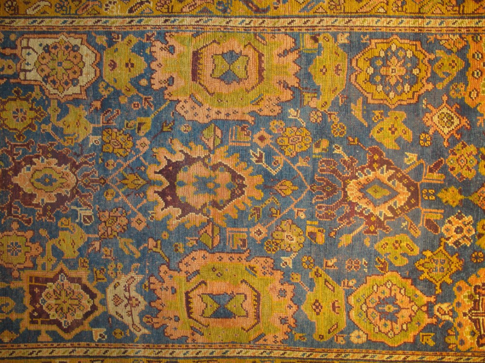 Attractive Oushak Carpet, circa 1880, 3.36m x 2.27m View VIII