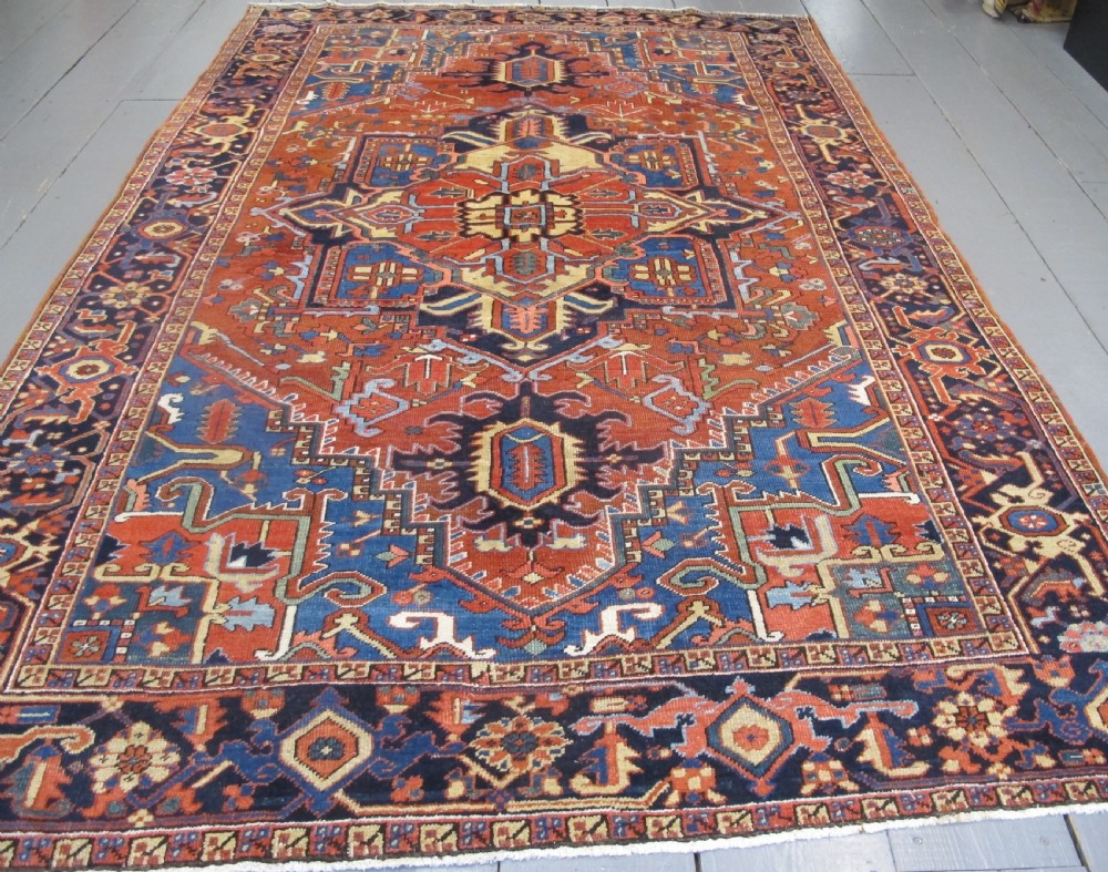 Small Heriz Carpet,  Circa 1880, 3.12m x 2.10m