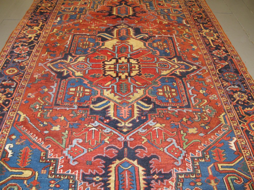 Small Heriz Carpet,  Circa 1880, 3.12m x 2.10m View II