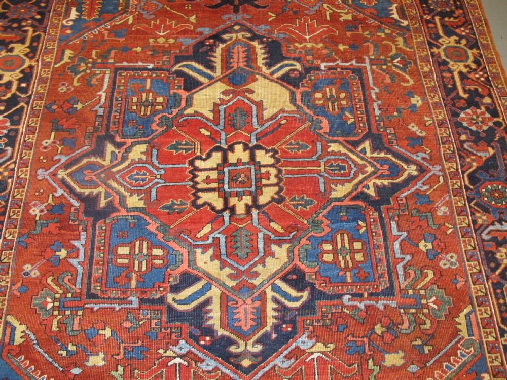 Small Heriz Carpet,  Circa 1880, 3.12m x 2.10m View VI