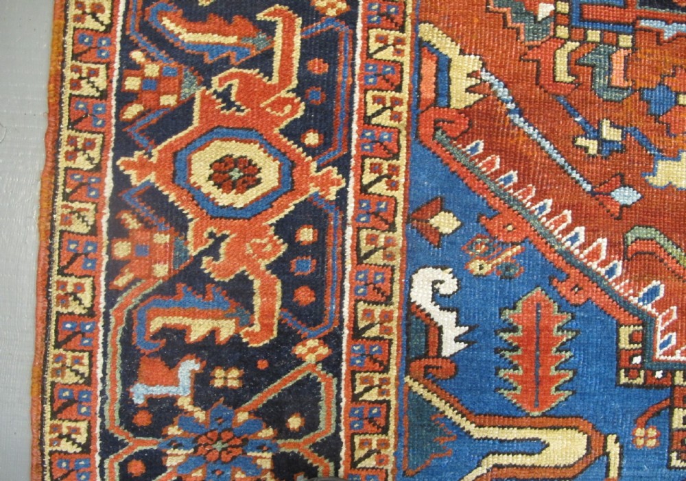Small Heriz Carpet,  Circa 1880, 3.12m x 2.10m View IX