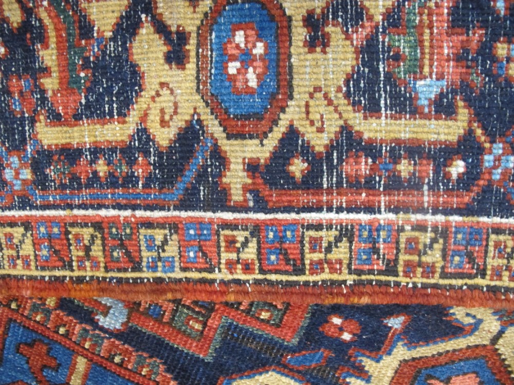 Small Heriz Carpet,  Circa 1880, 3.12m x 2.10m View X