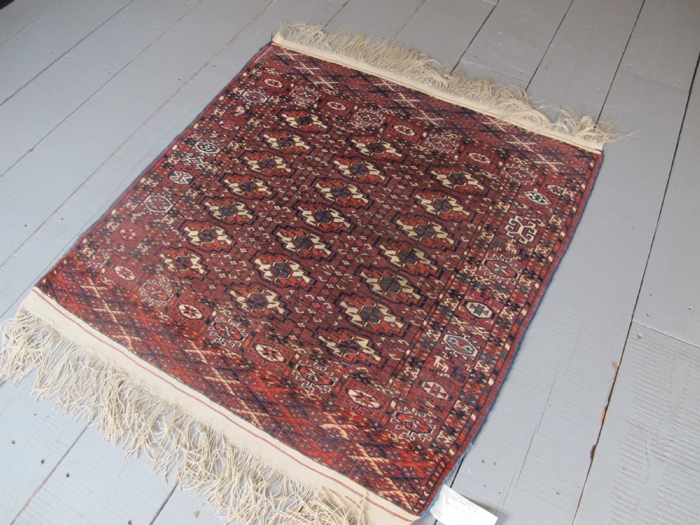 Fine Tekke Wedding Rug Circa 1880, 1.16m x 1.14m View III