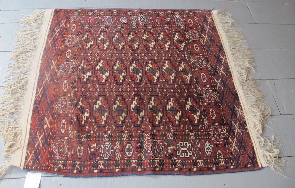 Fine Tekke Wedding Rug Circa 1880, 1.16m x 1.14m View VI