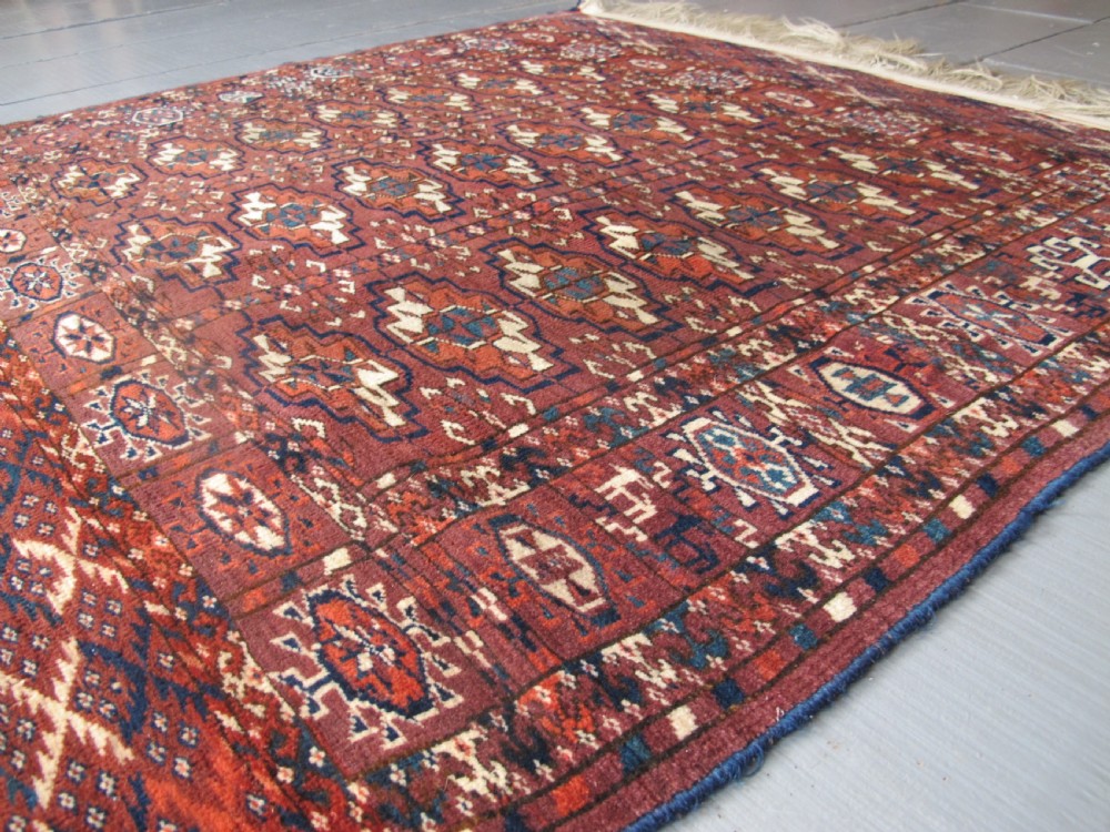 Fine Tekke Wedding Rug Circa 1880, 1.16m x 1.14m View VIII