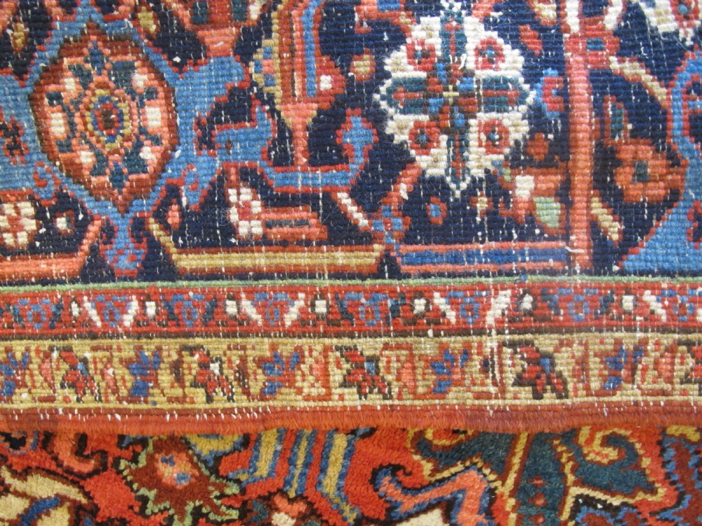 Small All-Over Design Heriz Carpet, Circa 1920, 2.84m x 2.20m View X