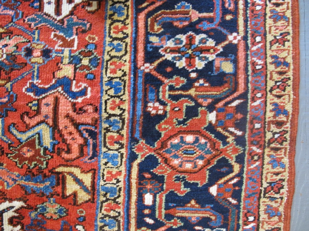 Small All-Over Design Heriz Carpet, Circa 1920, 2.84m x 2.20m View XI