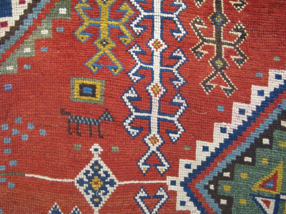 Persian Gabbeh Rug, Circa 1880, 2.80m x 1.65m View III