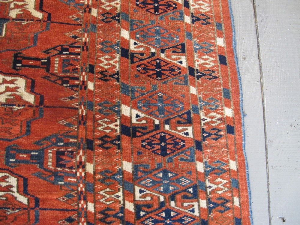 Tekke Main Carpet, Central Asia, Circa 1880, 3.60m x 2.60m View VII
