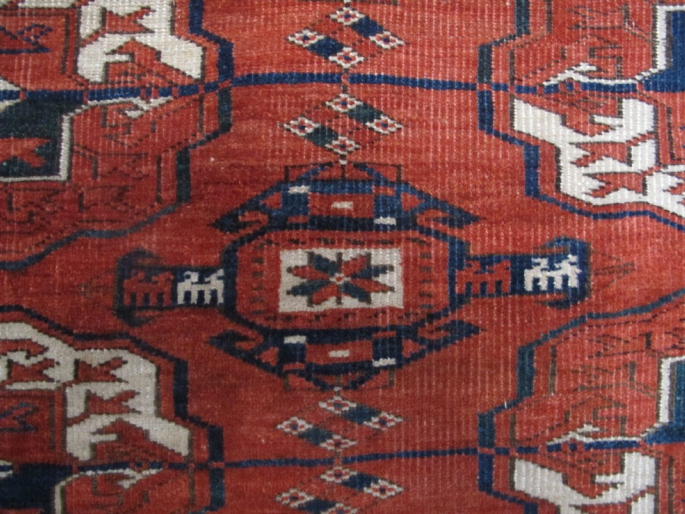 Tekke Main Carpet, Central Asia, Circa 1880, 3.60m x 2.60m View IX