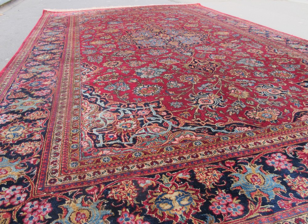 Fine Silk Keshan Rug, Persia, Circa 1930, 2.11m x 1.32m View II