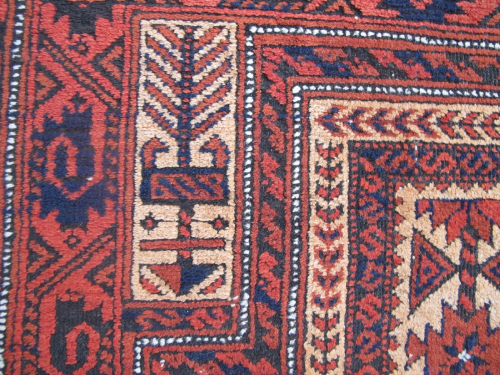 Belouch Prayer Rug, Circa 1880, 1.63m x 0.87m View VII
