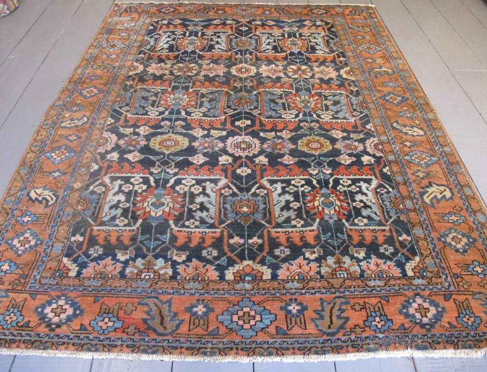 Unusual Heriz Carpet, Circa 1880, 2.62m x 2.05m