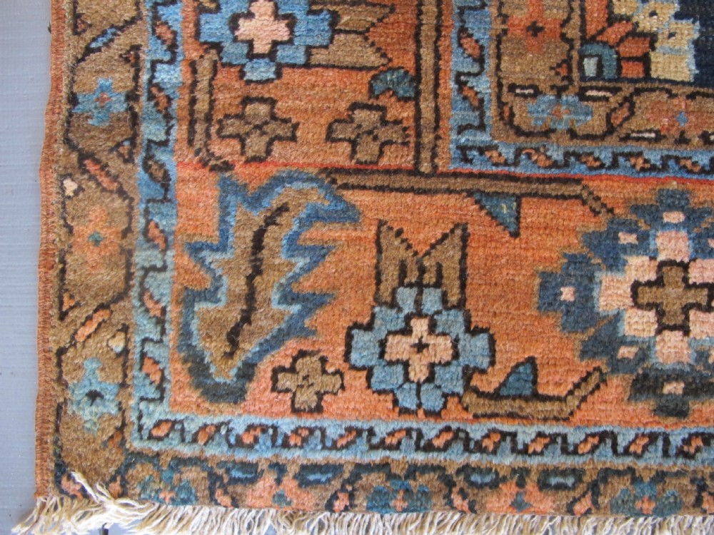 Unusual Heriz Carpet, Circa 1880, 2.62m x 2.05m View II