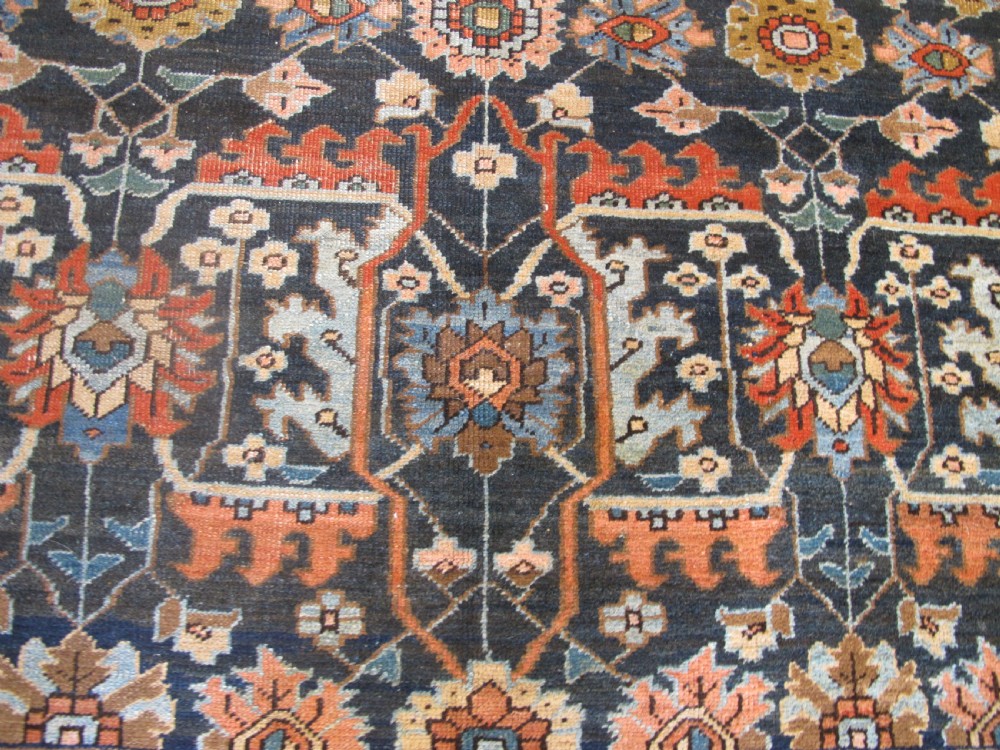 Unusual Heriz Carpet, Circa 1880, 2.62m x 2.05m View IV