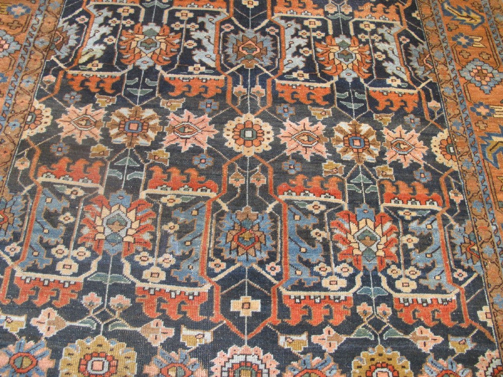 Unusual Heriz Carpet, Circa 1880, 2.62m x 2.05m View V