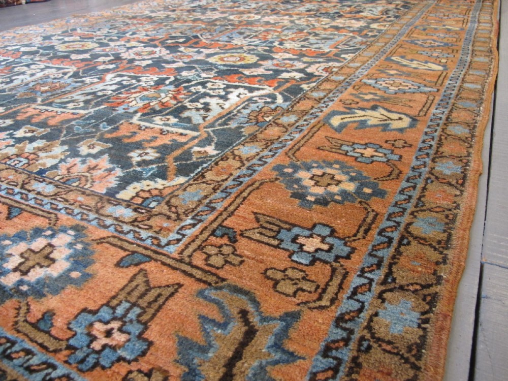 Unusual Heriz Carpet, Circa 1880, 2.62m x 2.05m View IX