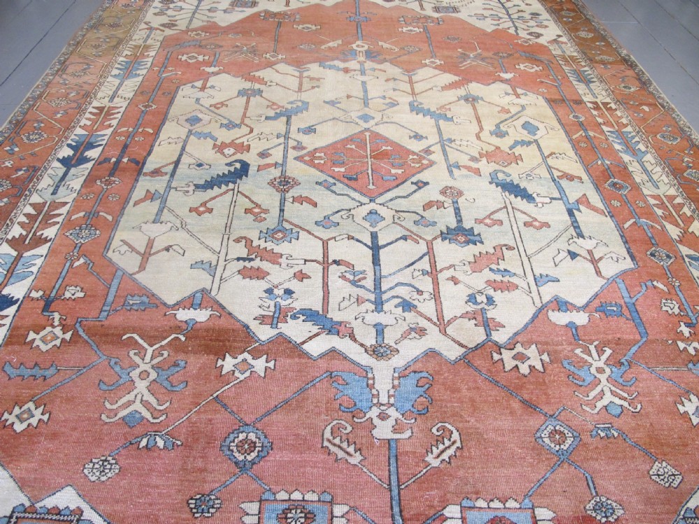 Antique Serapi Carpet, North-West Persia, Circa 1870, 3.88m x 2.87m View II
