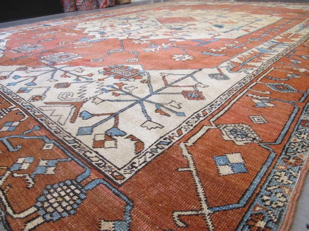 Antique Serapi Carpet, North-West Persia, Circa 1870, 3.88m x 2.87m View V