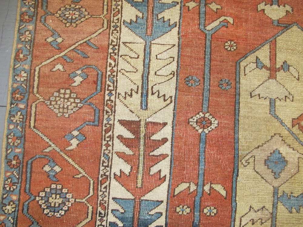 Antique Serapi Carpet, North-West Persia, Circa 1870, 3.88m x 2.87m View IX