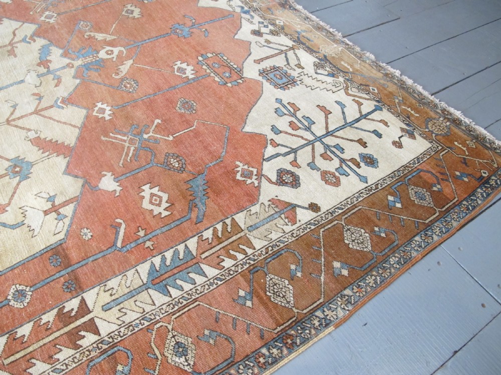 Antique Serapi Carpet, North-West Persia, Circa 1870, 3.88m x 2.87m View XII