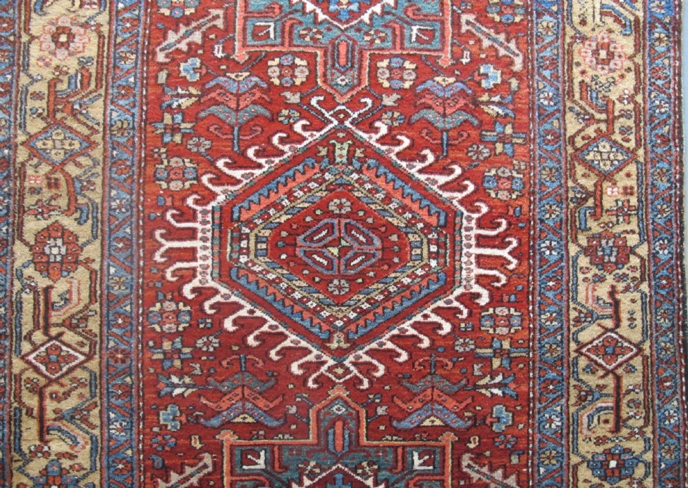 Persian Karaja Rug, Circa 1880, 2.06m x 1.36m View III