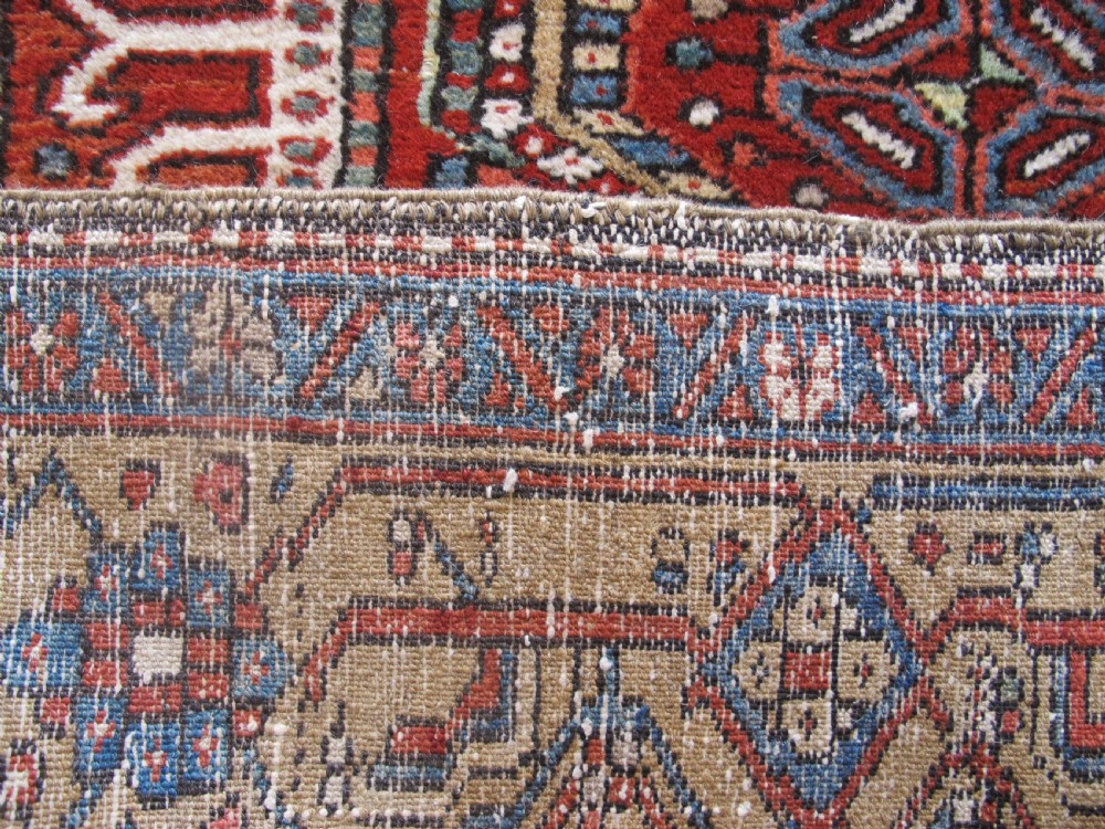 Persian Karaja Rug, Circa 1880, 2.06m x 1.36m View IX