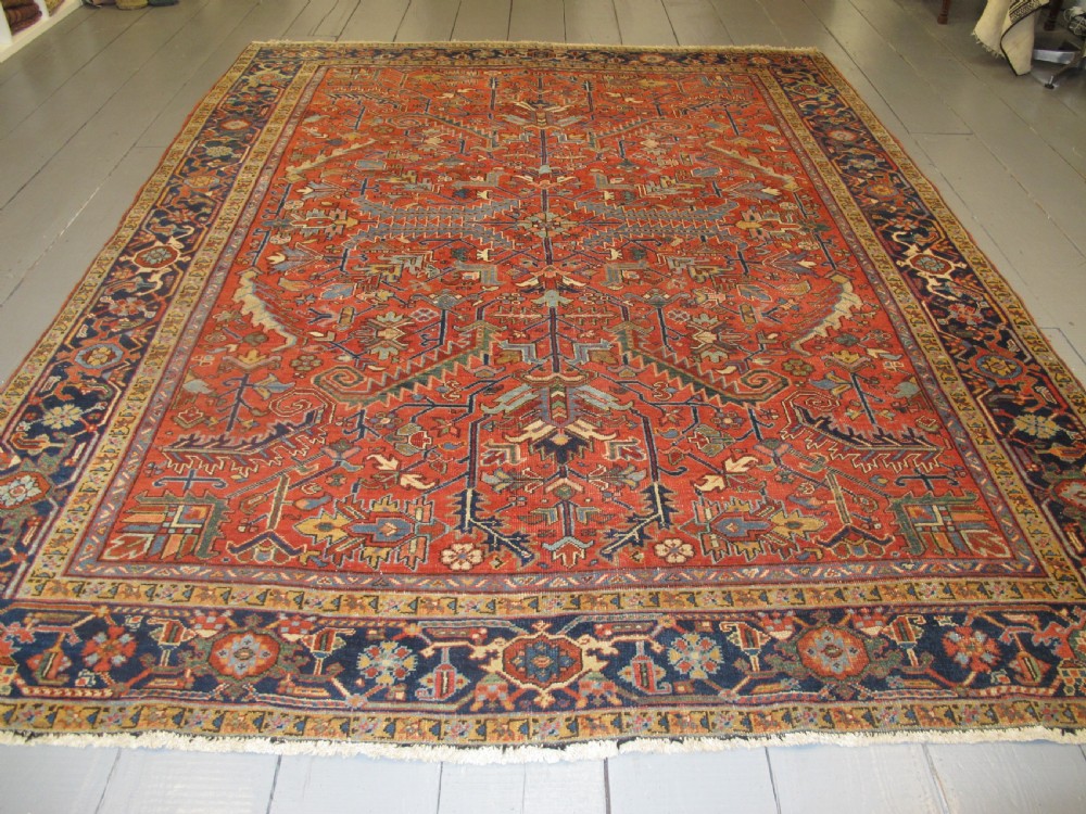 Fine Heriz Carpet, Persia, Circa 1880, 3.25m x 2.52m