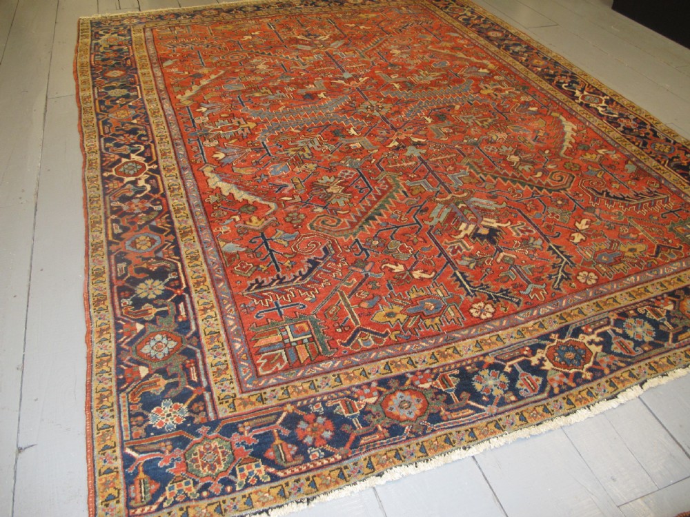 Fine Heriz Carpet, Persia, Circa 1880, 3.25m x 2.52m View II