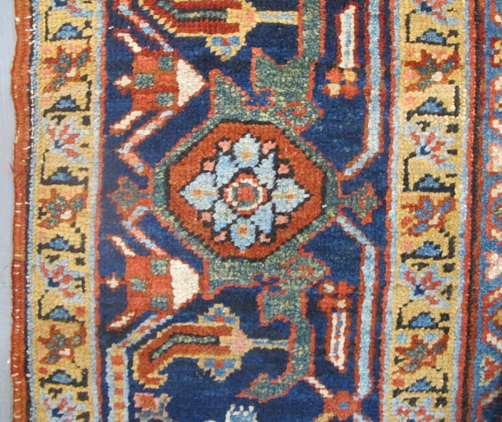 Fine Heriz Carpet, Persia, Circa 1880, 3.25m x 2.52m View IV