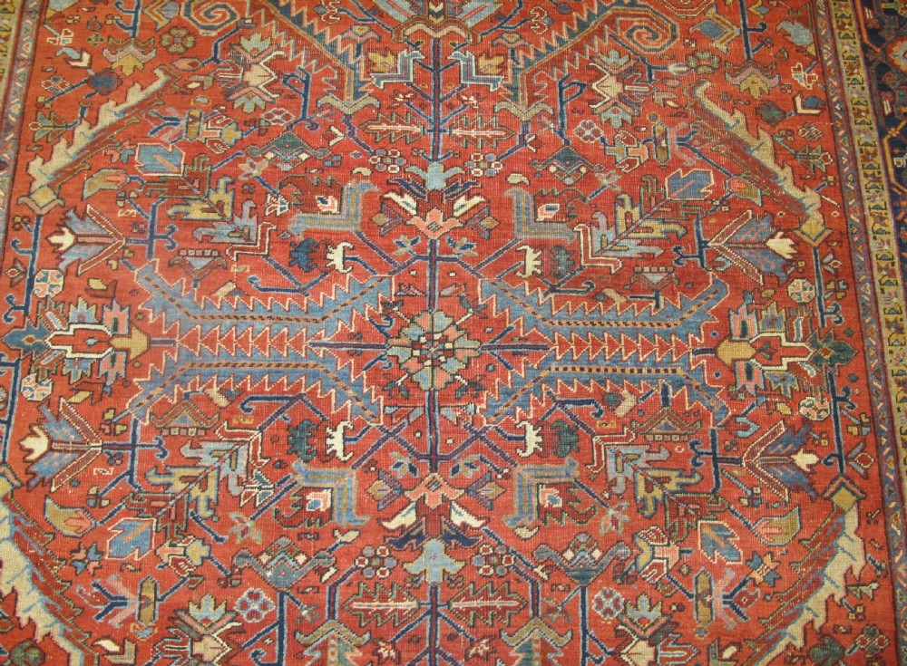 Fine Heriz Carpet, Persia, Circa 1880, 3.25m x 2.52m View V