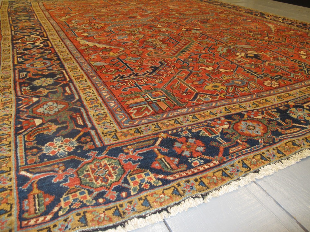 Fine Heriz Carpet, Persia, Circa 1880, 3.25m x 2.52m View VI