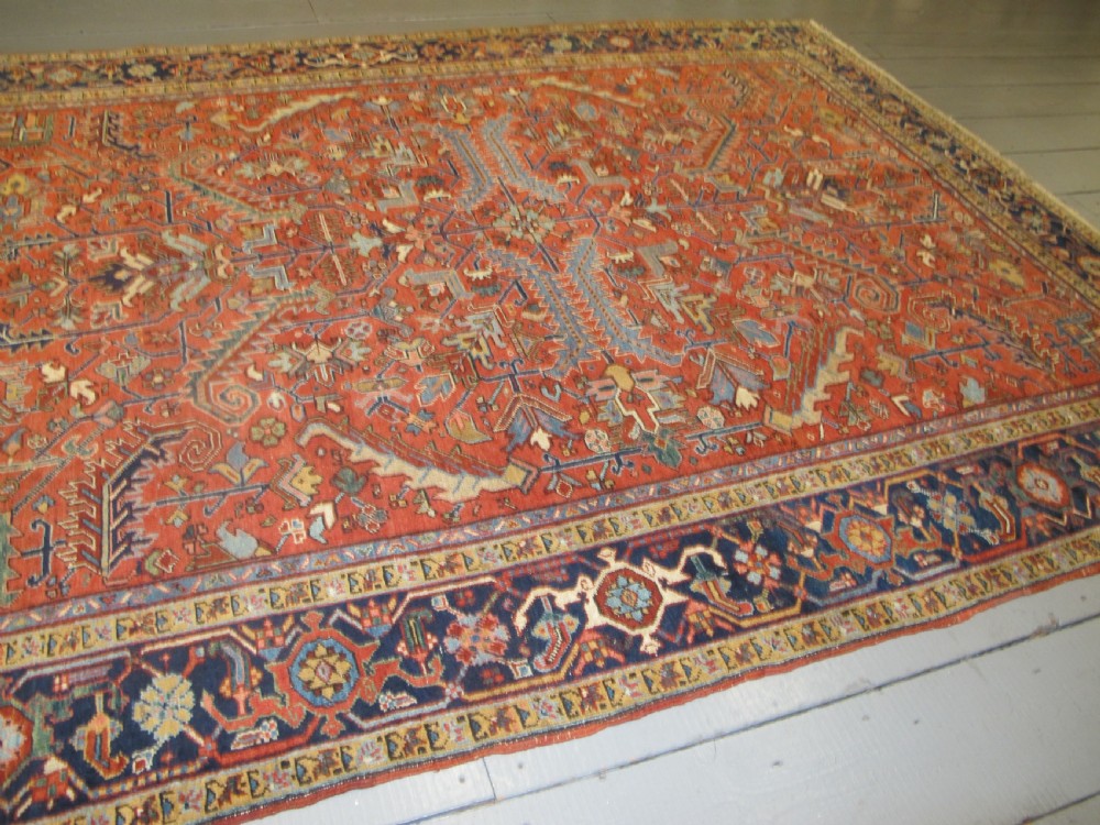Fine Heriz Carpet, Persia, Circa 1880, 3.25m x 2.52m View VIII