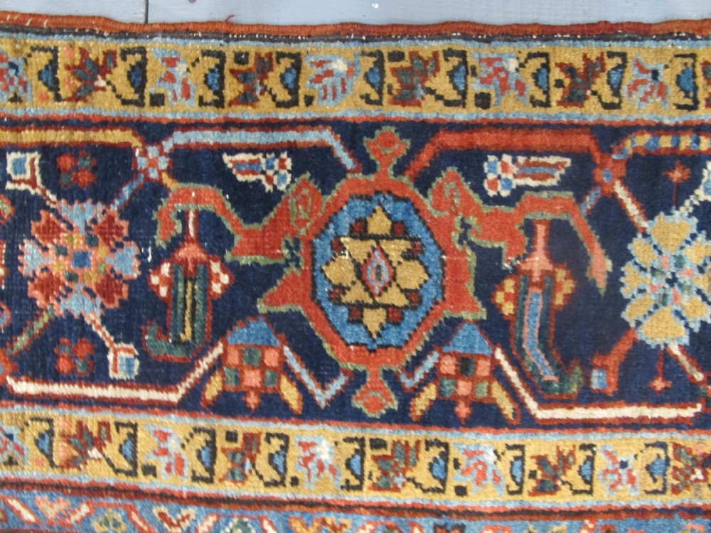 Fine Heriz Carpet, Persia, Circa 1880, 3.25m x 2.52m View IX