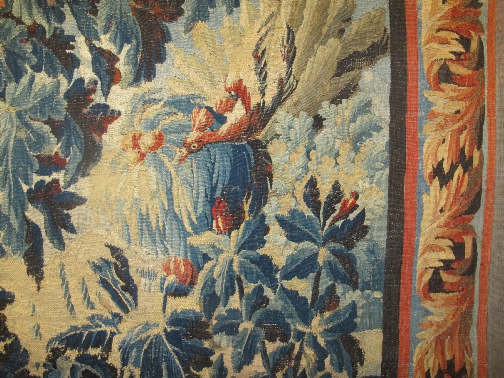 French Verdure Tapestry, Circa 1700, 2.85m x 3.30m View VIII
