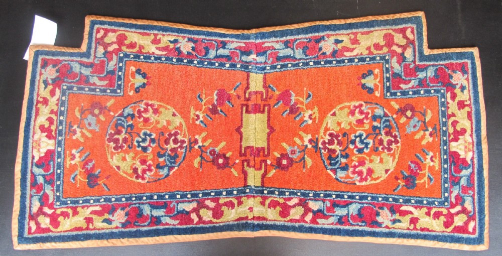 Tibetan Saddle Cover, Circa 1900, 66cm x 130cm