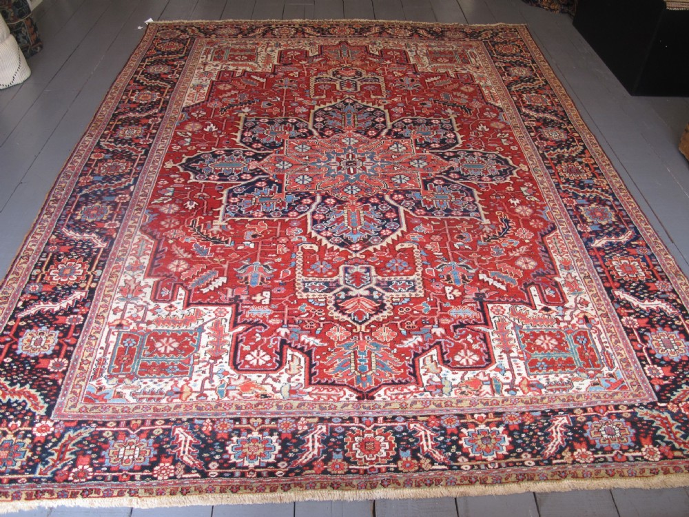 Very Handsome Heriz Carpet, Circa 1900, 3.80m x 3.00m