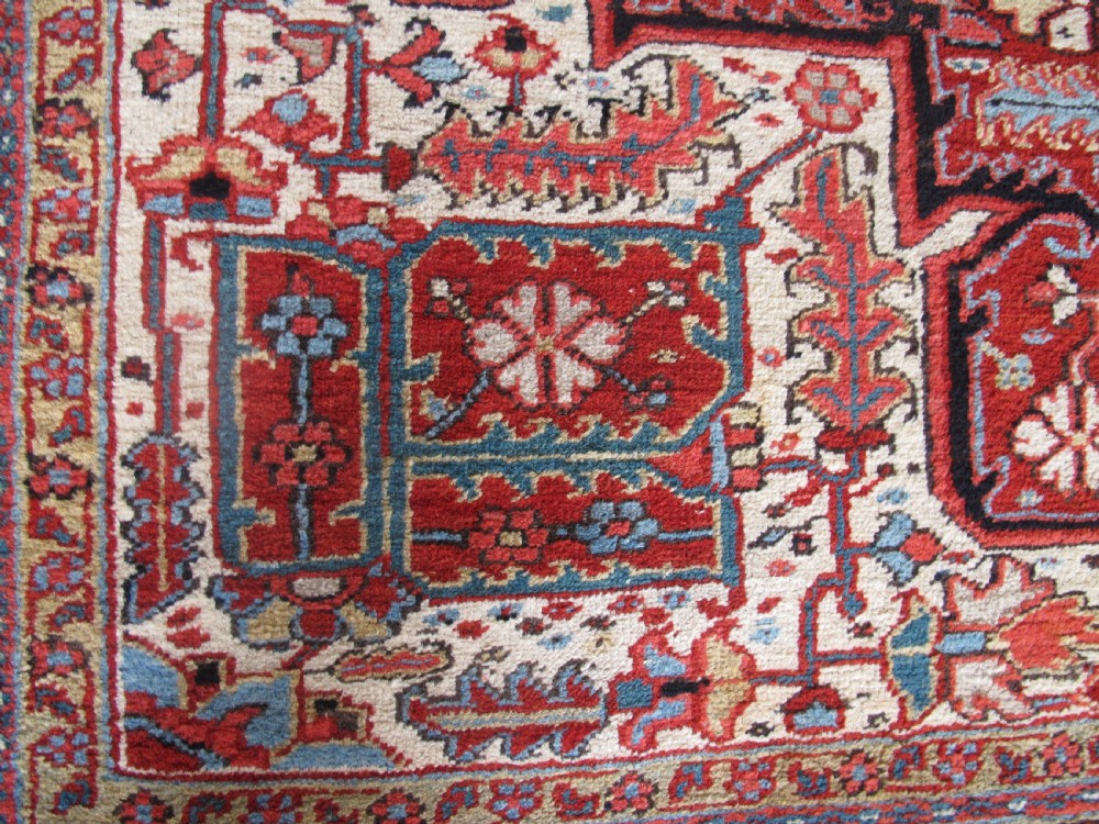 Very Handsome Heriz Carpet, Circa 1900, 3.80m x 3.00m View V