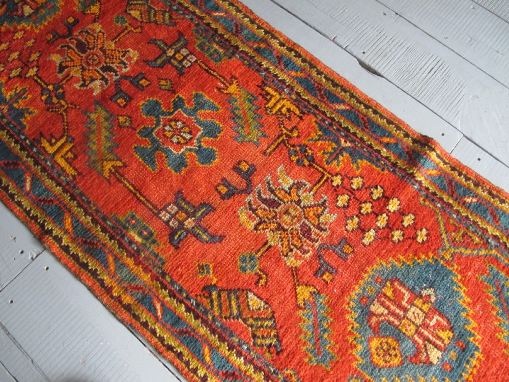 Oushak Runner, Western Turkey, circa 1890, 3.50m x 0.89 (10'6