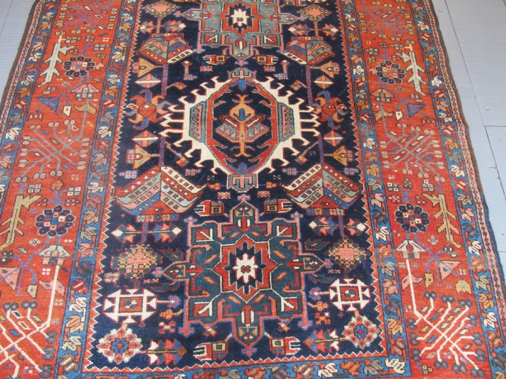 Fine Karaja Rug, North-West Persia, circa 1870, 1.95m x 1.48m (6'4