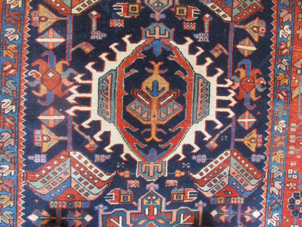 Fine Karaja Rug, North-West Persia, circa 1870, 1.95m x 1.48m (6'4