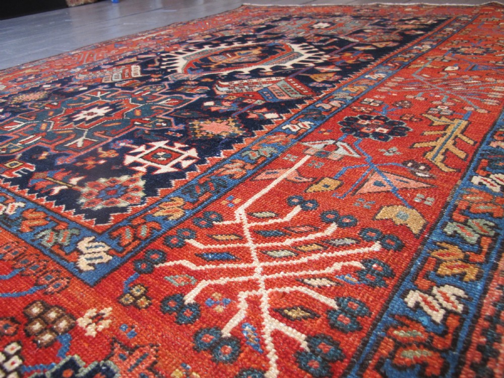 Fine Karaja Rug, North-West Persia, circa 1870, 1.95m x 1.48m (6'4