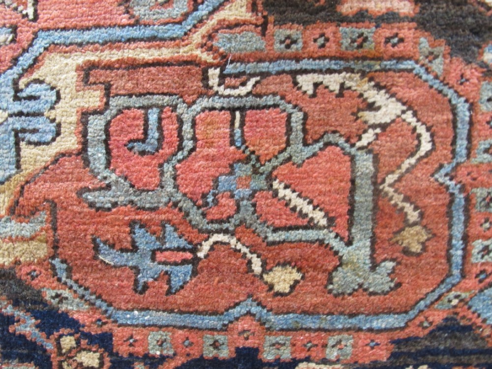 Large Heriz Carpet With Pale Colours, 4.60m x 3.35m (15'1