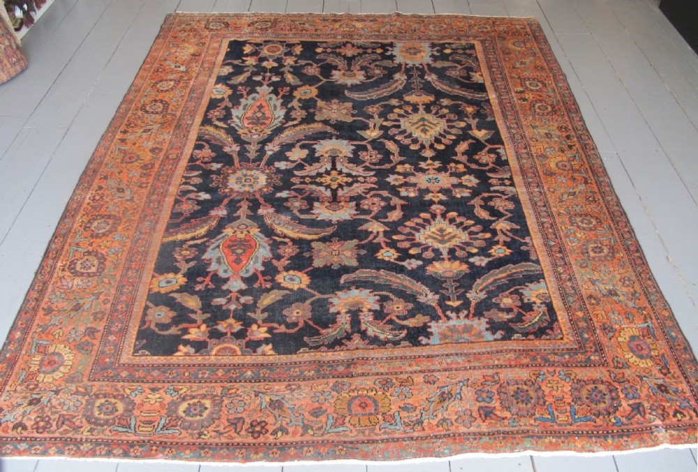 Antique Fereghan Carpet, West Persia, Circa 1880, (9'10