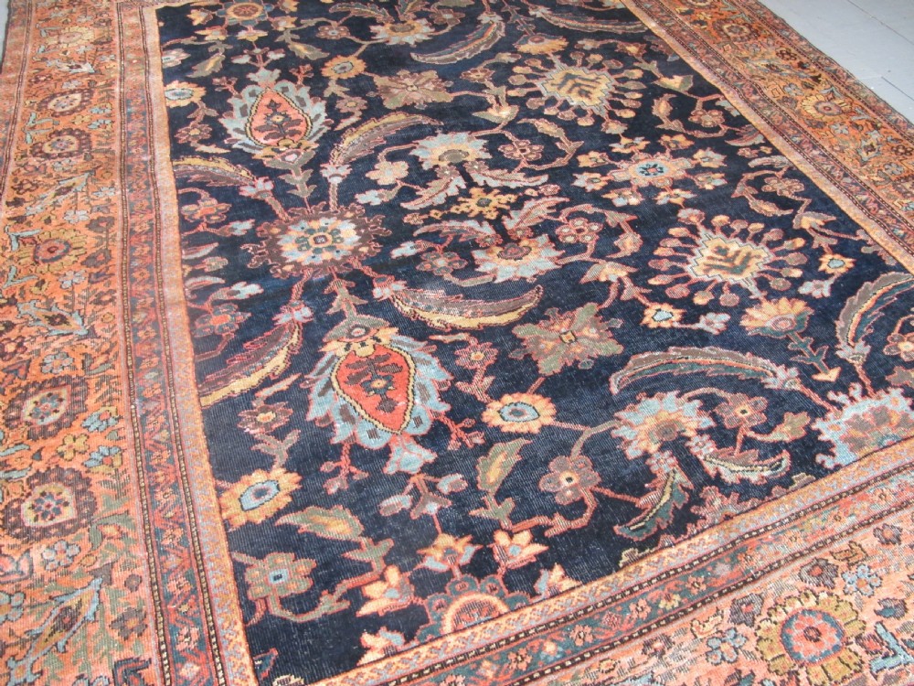 Antique Fereghan Carpet, West Persia, Circa 1880, (9'10
