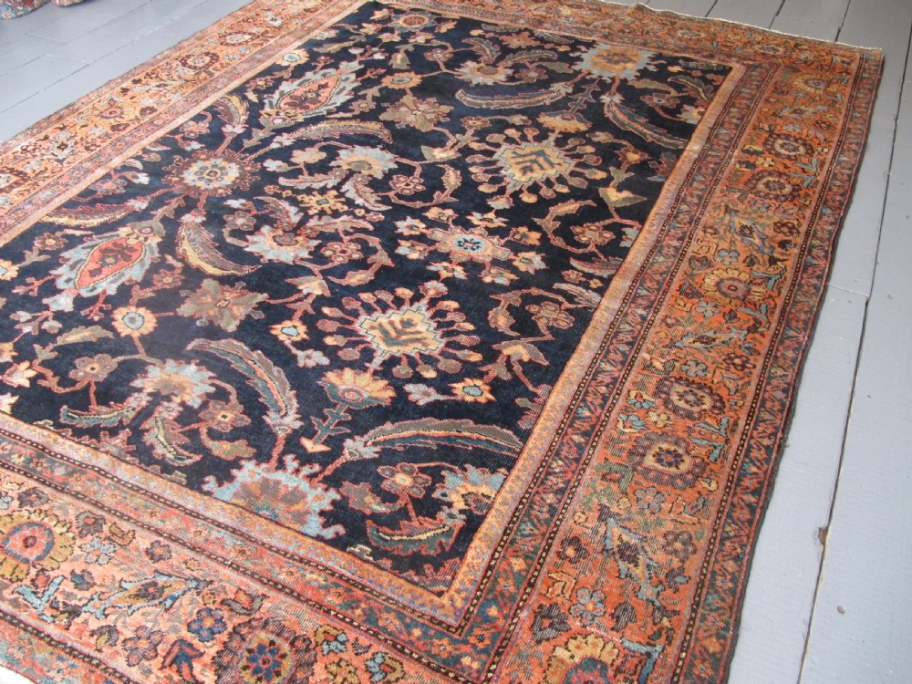 Antique Fereghan Carpet, West Persia, Circa 1880, (9'10