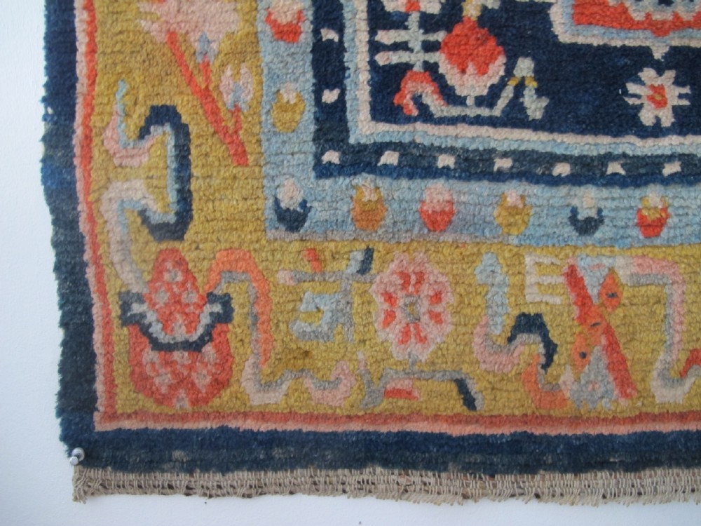 Antique Tibetan Rug, 1.29m x 0.99m (4'2