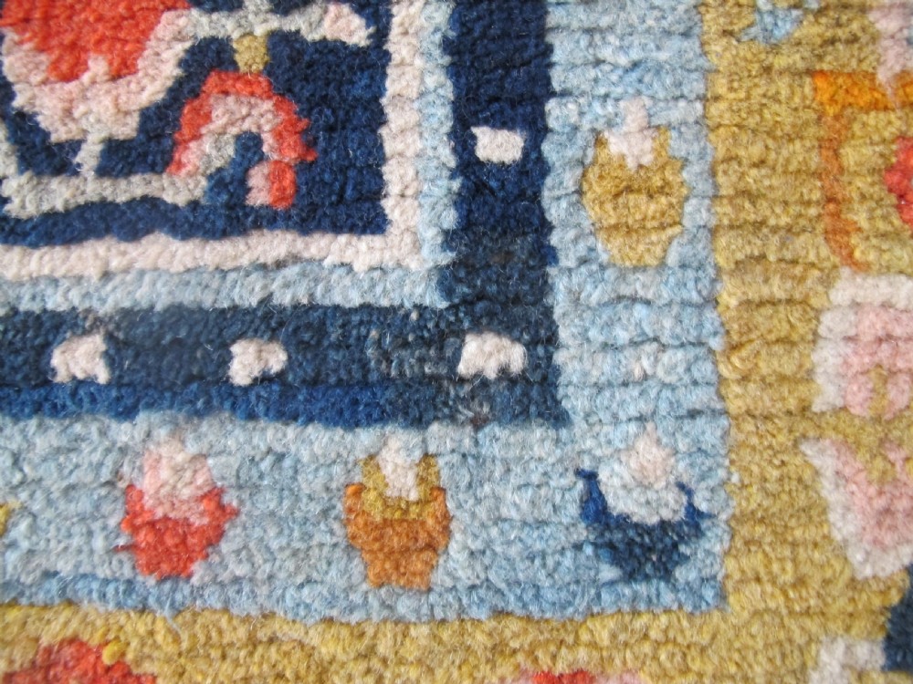 Antique Tibetan Rug, 1.29m x 0.99m (4'2