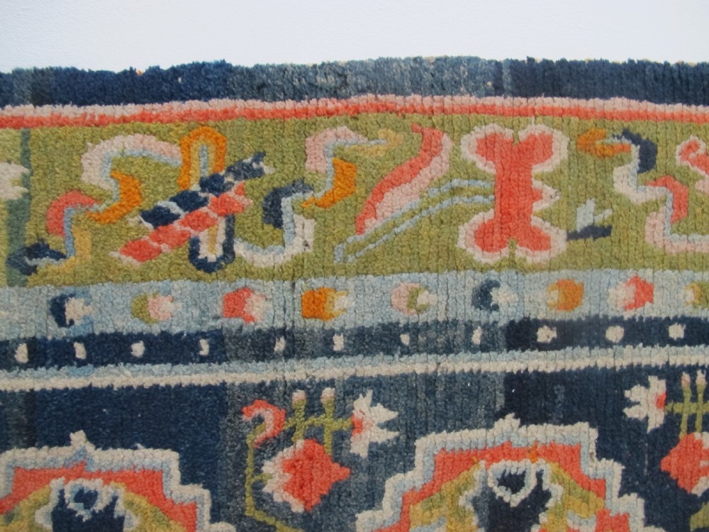 Antique Tibetan Rug, 1.29m x 0.99m (4'2