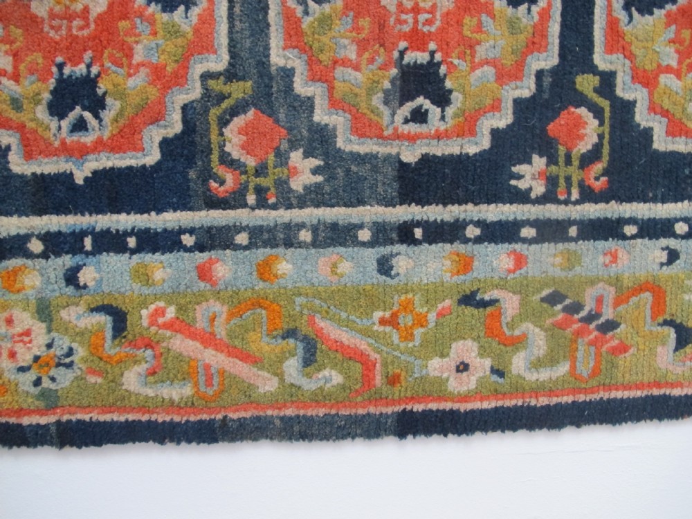 Antique Tibetan Rug, 1.29m x 0.99m (4'2